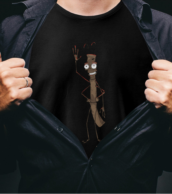 Mr Clonopsis Sticker Character By Squidmonkey T-Shirt