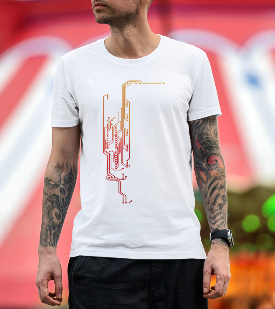 IC Circuit Traces T-Shirt