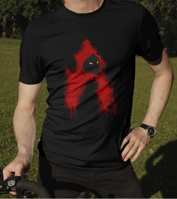 Im Not Wolf Red Hood Glowing Eyes T-Shirt