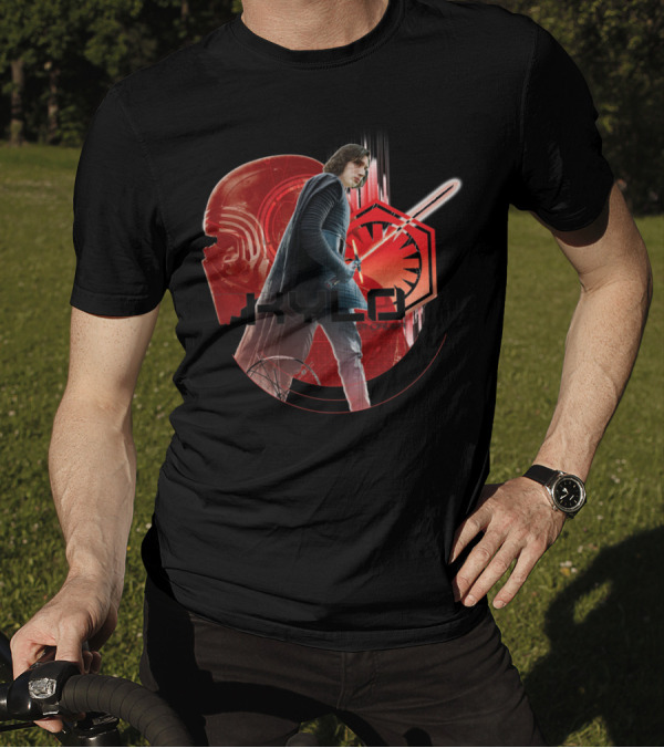 Kylo First Order Star Wars Sith Red Lightsaber T-Shirt