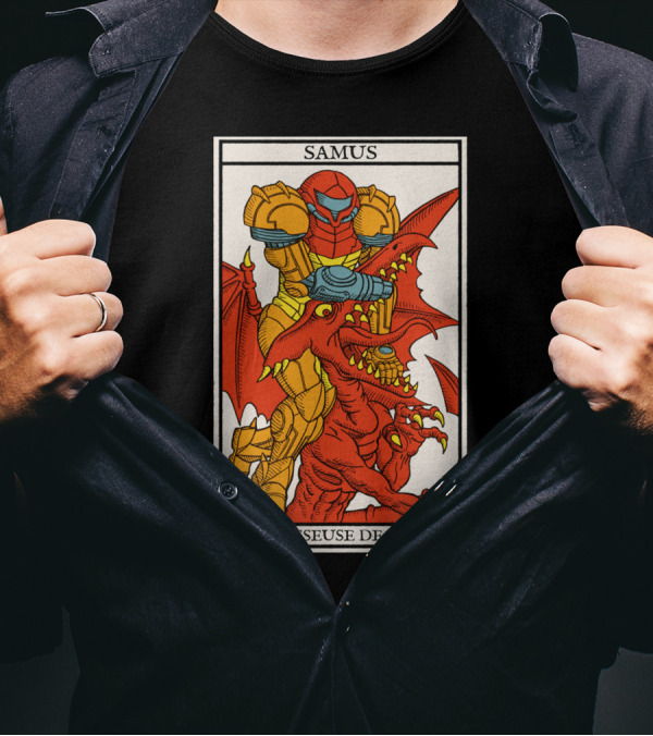 Samus La Chasseuse De Primes T-Shirt
