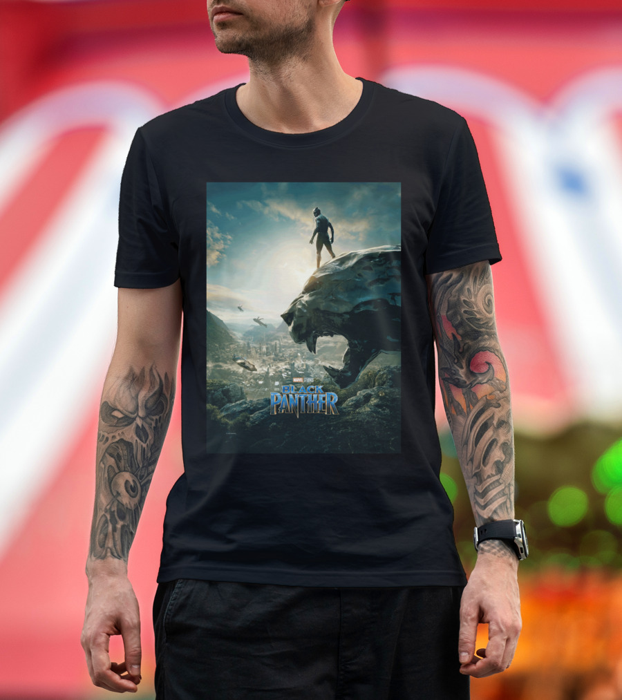 Marvel Studios Black Panther Sights of Wakanda T-Shirt