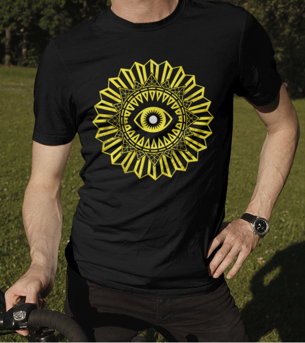 Sigil Of Osiris Eye Symbol Geometric T-Shirt