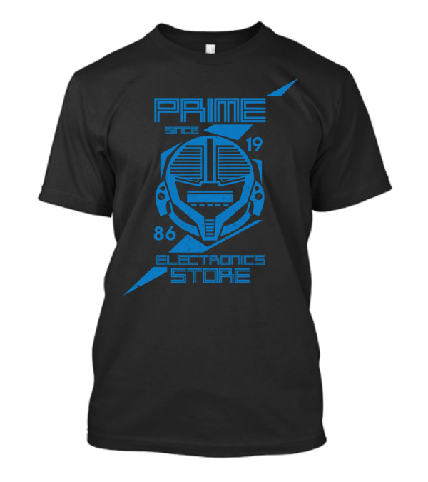 Prime Since 1986 Electronics Store Robot Head T-Shirt