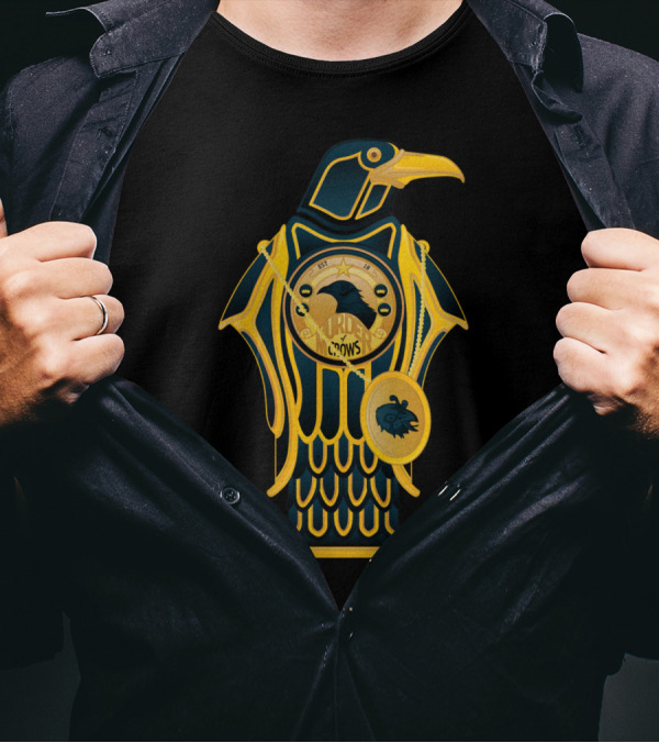 Murder Of Crows Clockwork Raven T-Shirt