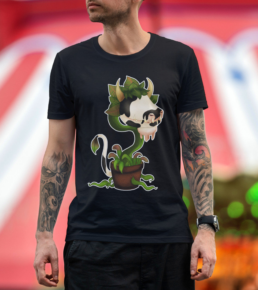 Feed Me Laganaphyllis Simnovorii Cow Plant Hybrid T-Shirt