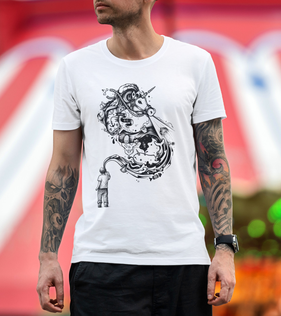 Dream Big Prodigy Unicorn Vision T-Shirt