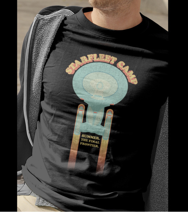 Starfleet Camp Summer The Final Frontier Trek Star Space Nerd Geek T-Shirt