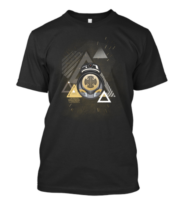 Star Wars BB-8 Geometric Triangles T-Shirt
