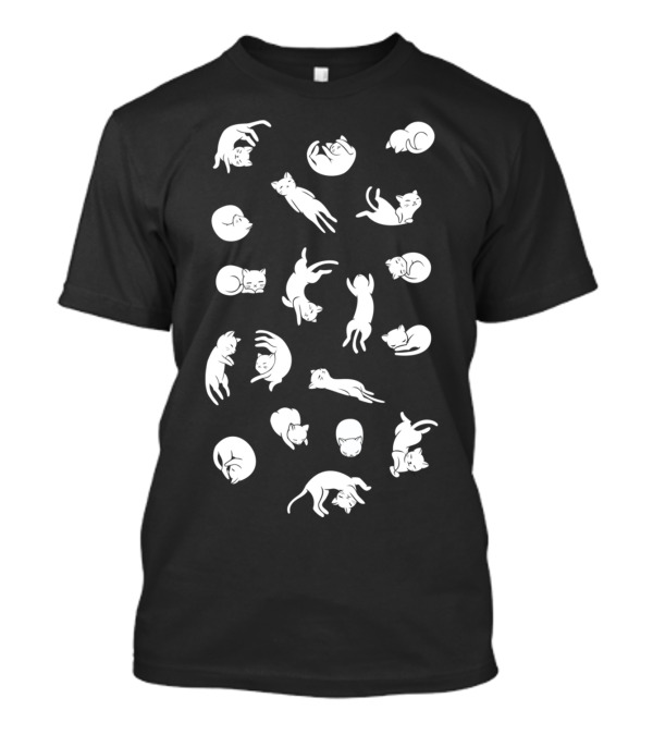 Lazy Day Sleeping Cats T-Shirt