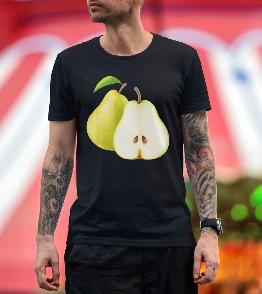 Yellow Pears Sti Juicy Pair Duo T-Shirt