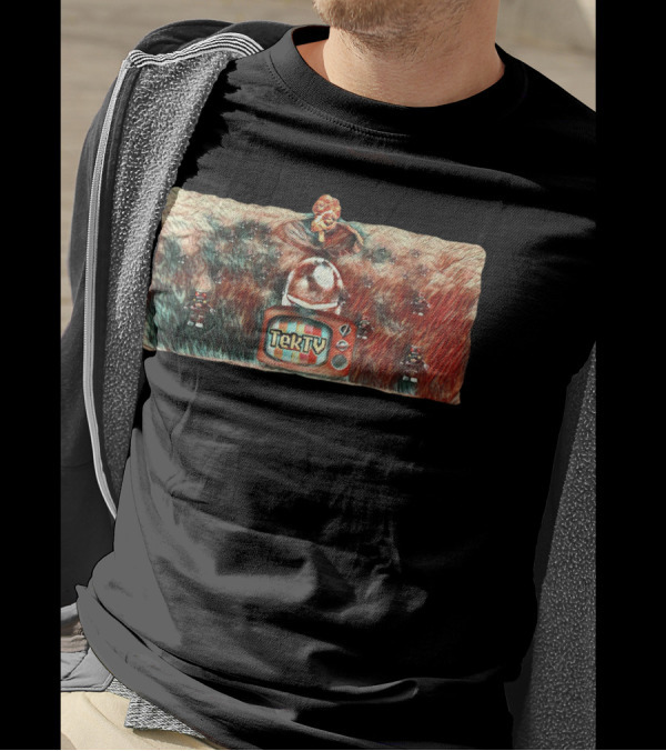 TekTV Second Edition Vintage Television Robots T-Shirt
