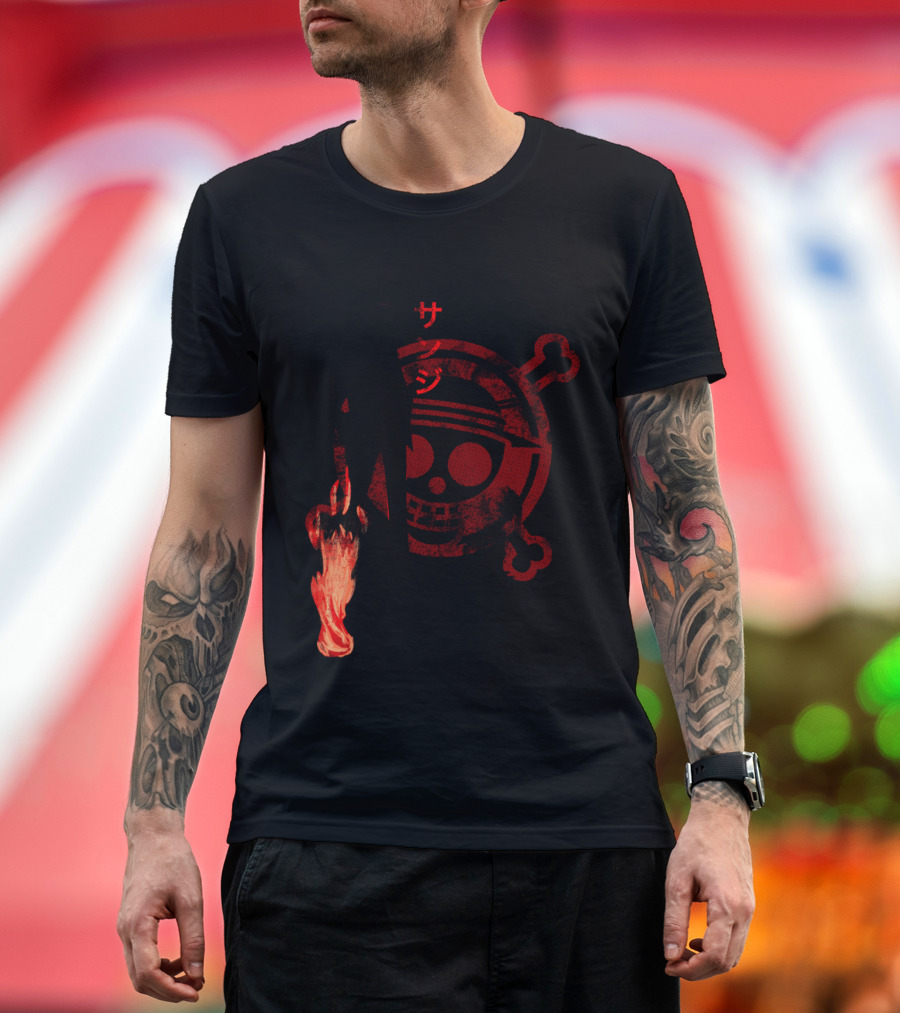 Sanji Diable Jambe Straw Hat Pirates T-Shirt
