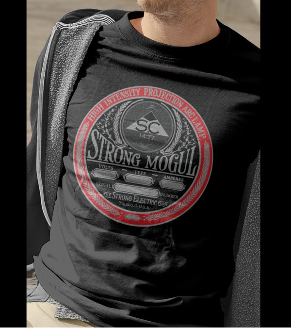 High Intensity Projection Arc Lamp Strong Mogul SC 14:77 T-Shirt