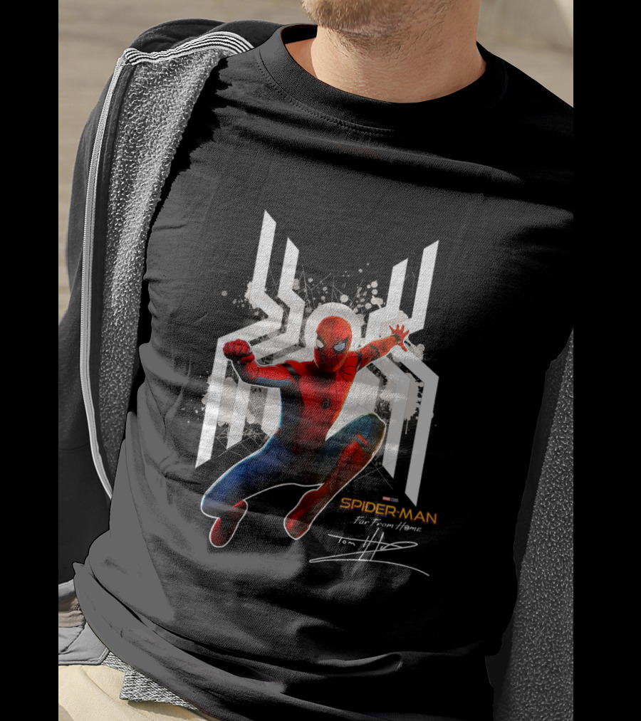 Spider Man Far From Home Tom Holland T-Shirt