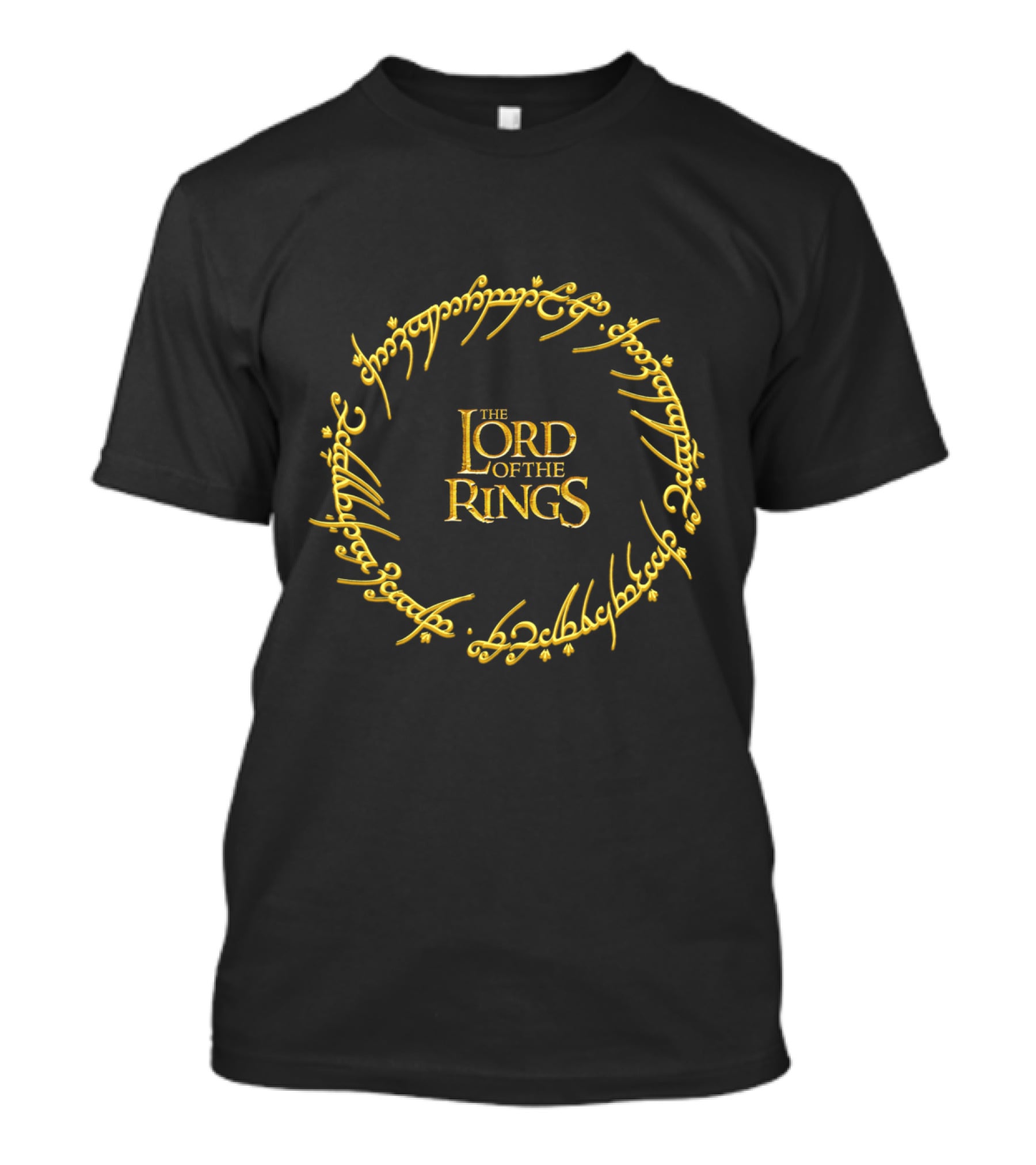 The Lord Of The Rings Elvish Script Ring T-Shirt
