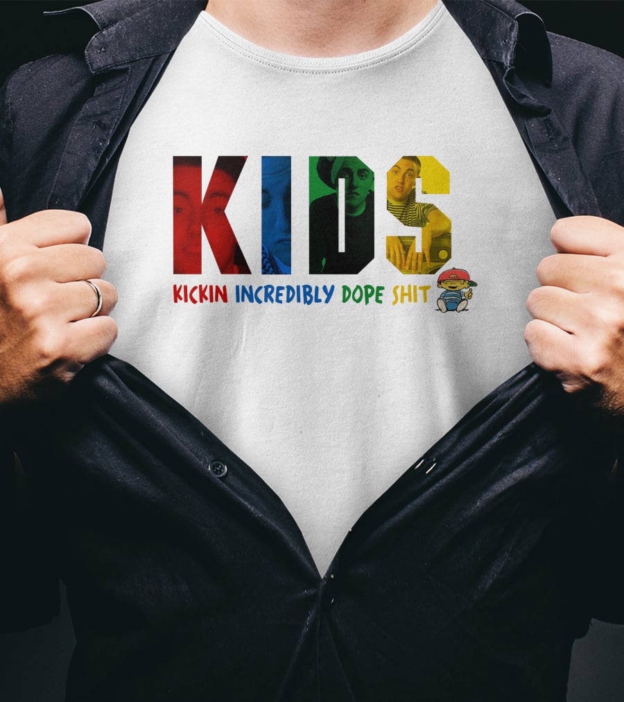 Kids Kickin Incredibly Dope Shit T-Shirt