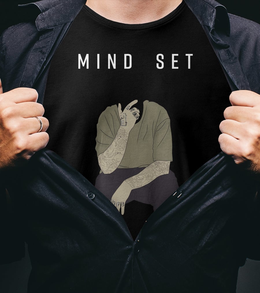 Mind Set Tattoo Art T-Shirt