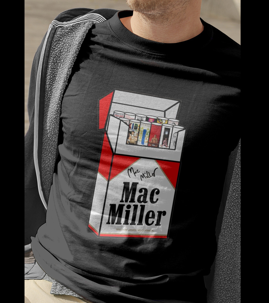 Mac Miller Malcolm James Mccormick Album Pack T-Shirt