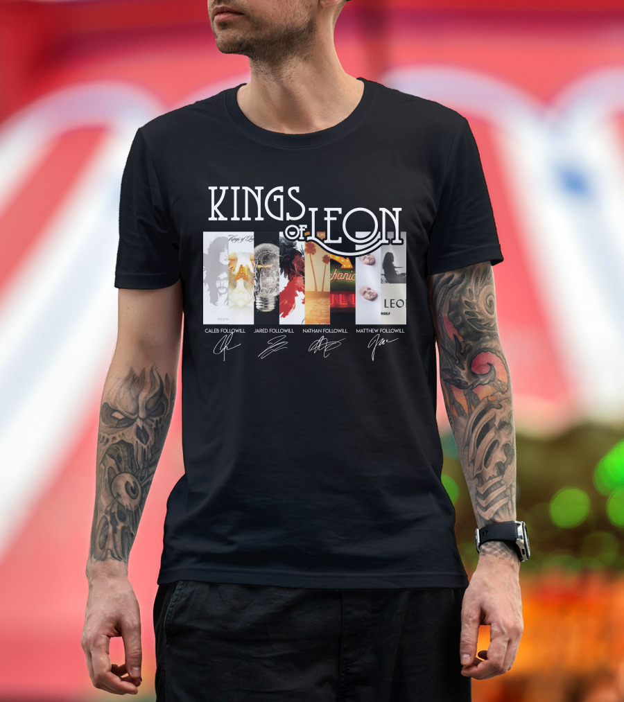 Kings Of Leon Called Followill Signatures T-Shirt