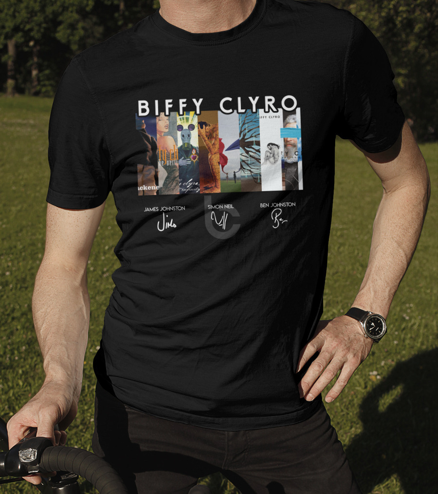 Biffy Clyro Album Art Collage James Johnston Simon Neil Ben Johnston T-Shirt