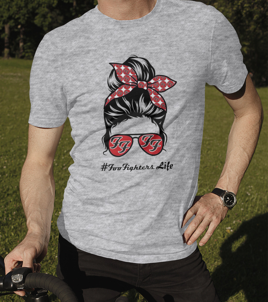 #Foofighterslife Ff Bandana Sunglasses T-Shirt
