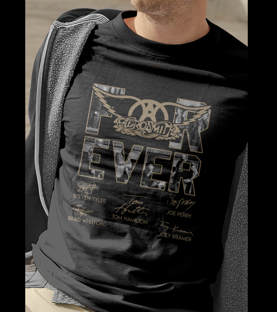 Aerosmith Forever Signature Collection T-Shirt