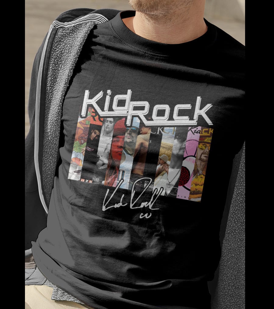 Kid Rock Album Covers Signature Collection T-Shirt