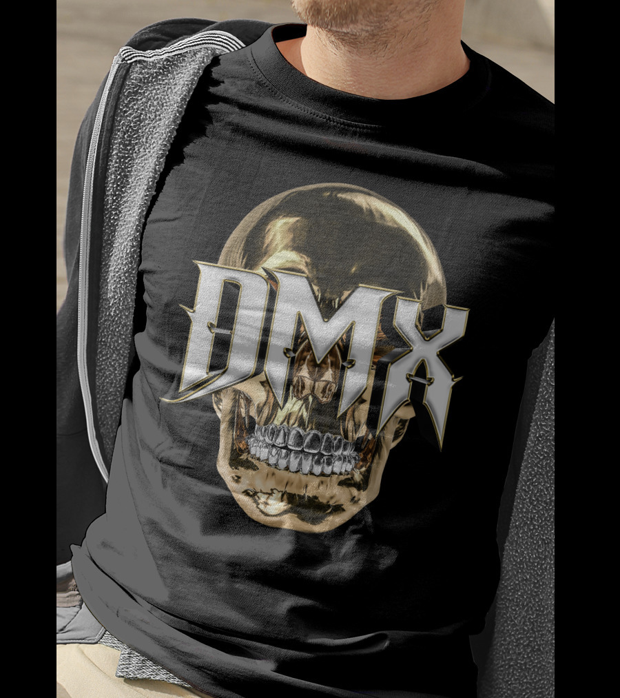 Dmx Gold Skull Luxury Trends T-Shirt