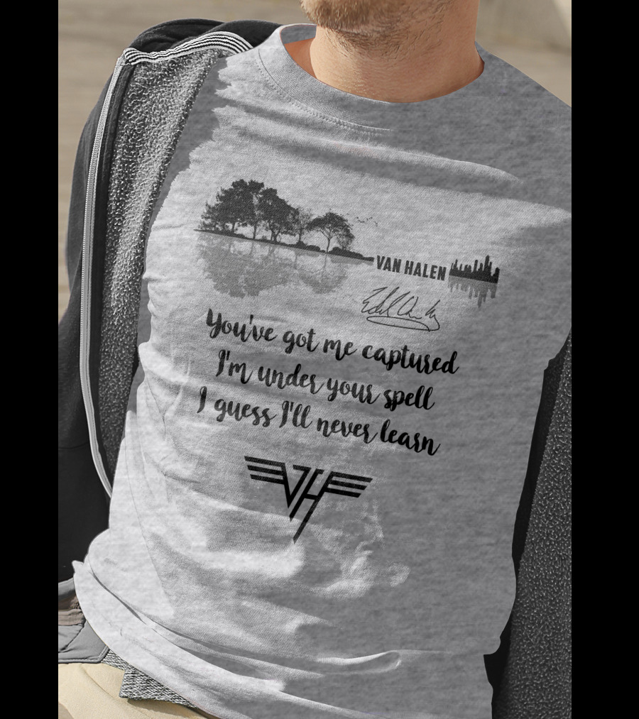 Van Halen You've Got Me Captured I'm Under Your Spell T-Shirt