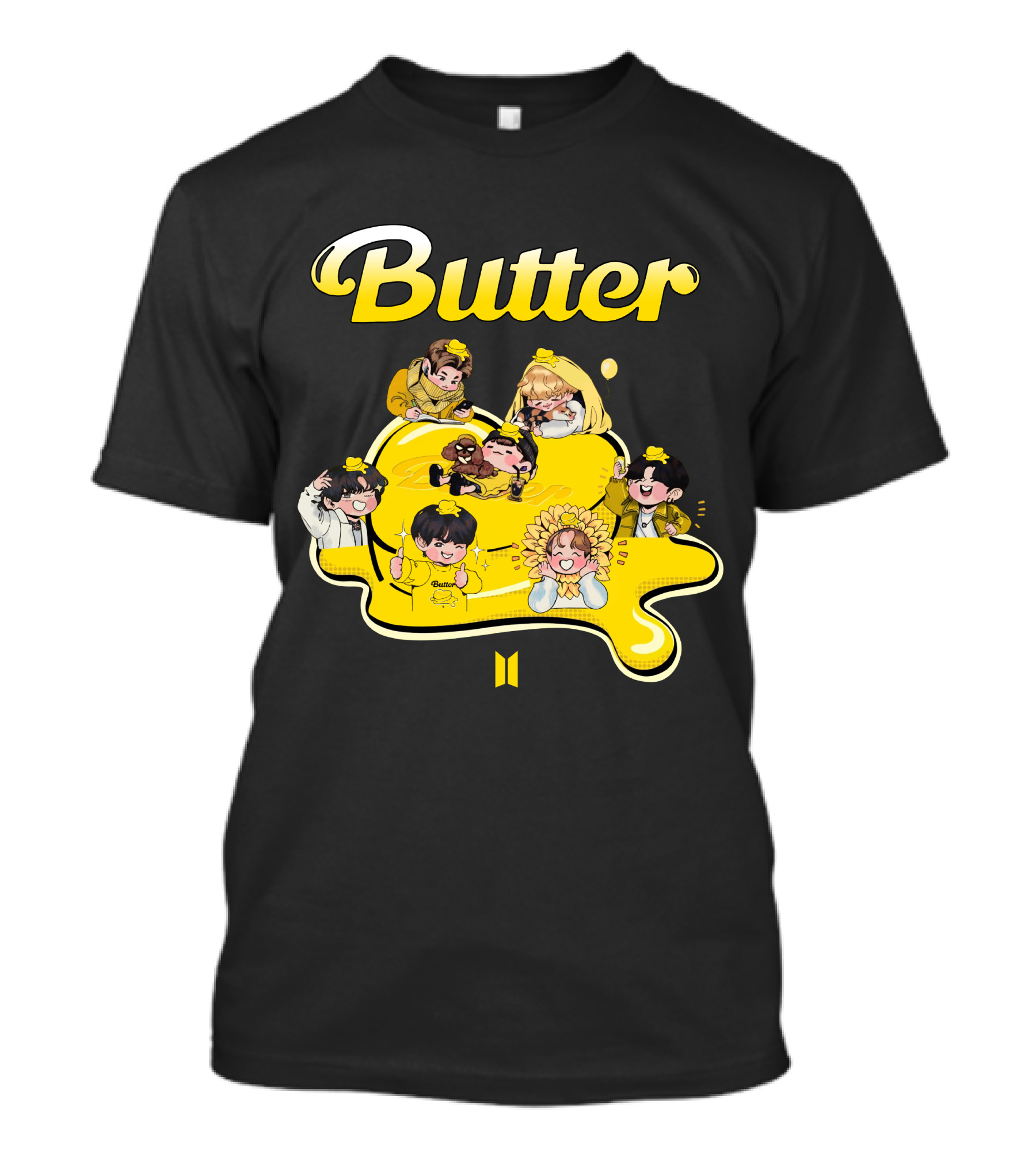 Butter Bts Characters T-Shirt