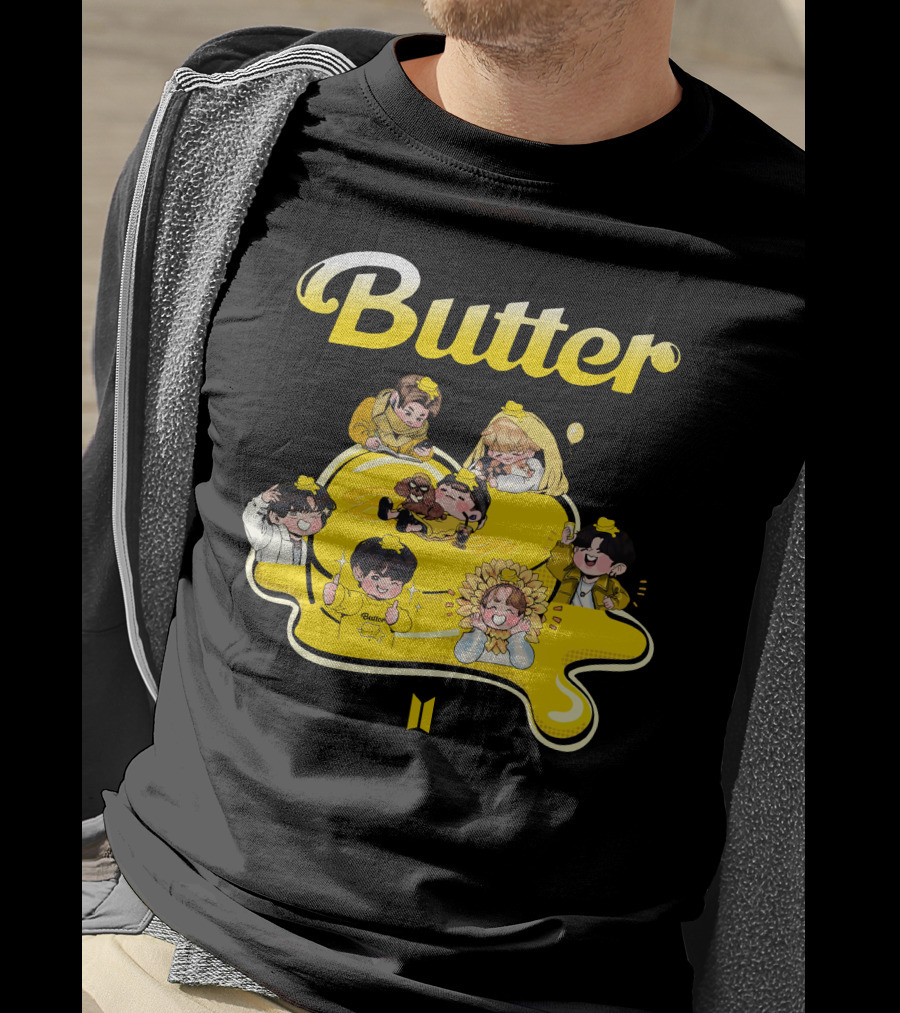 Butter Bts Characters T-Shirt