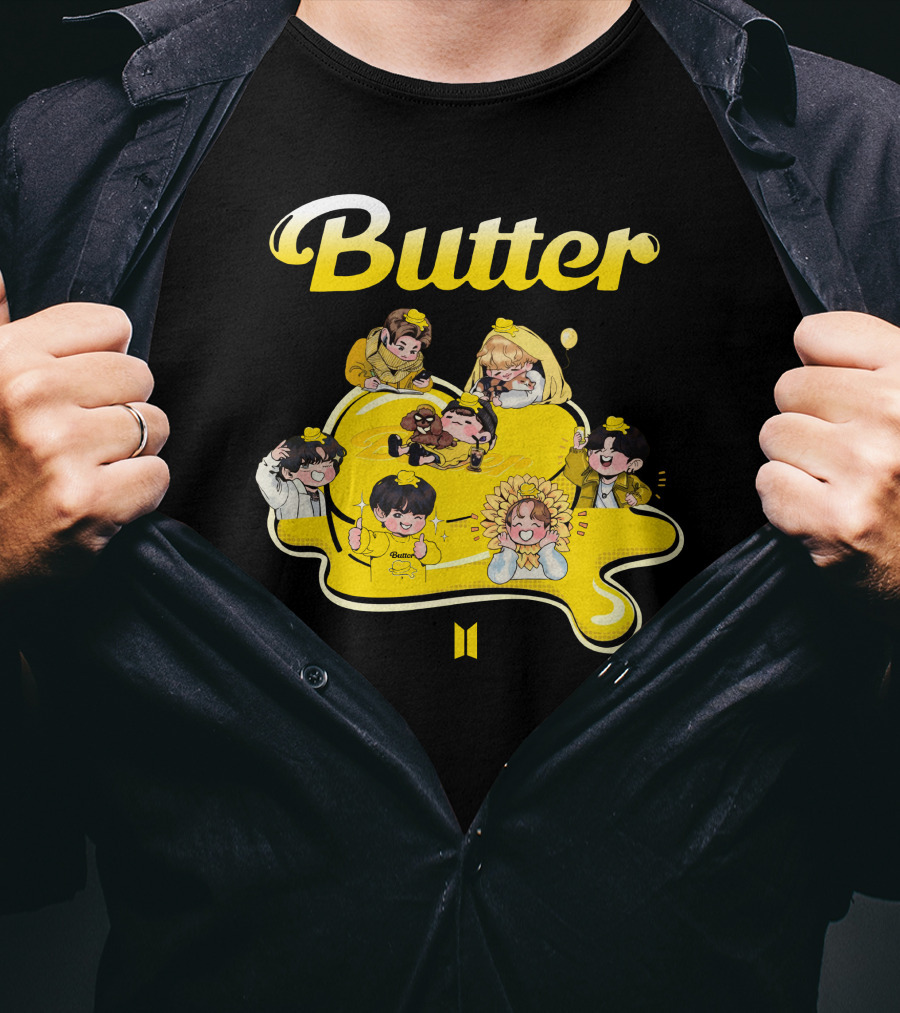 Butter Bts Characters T-Shirt