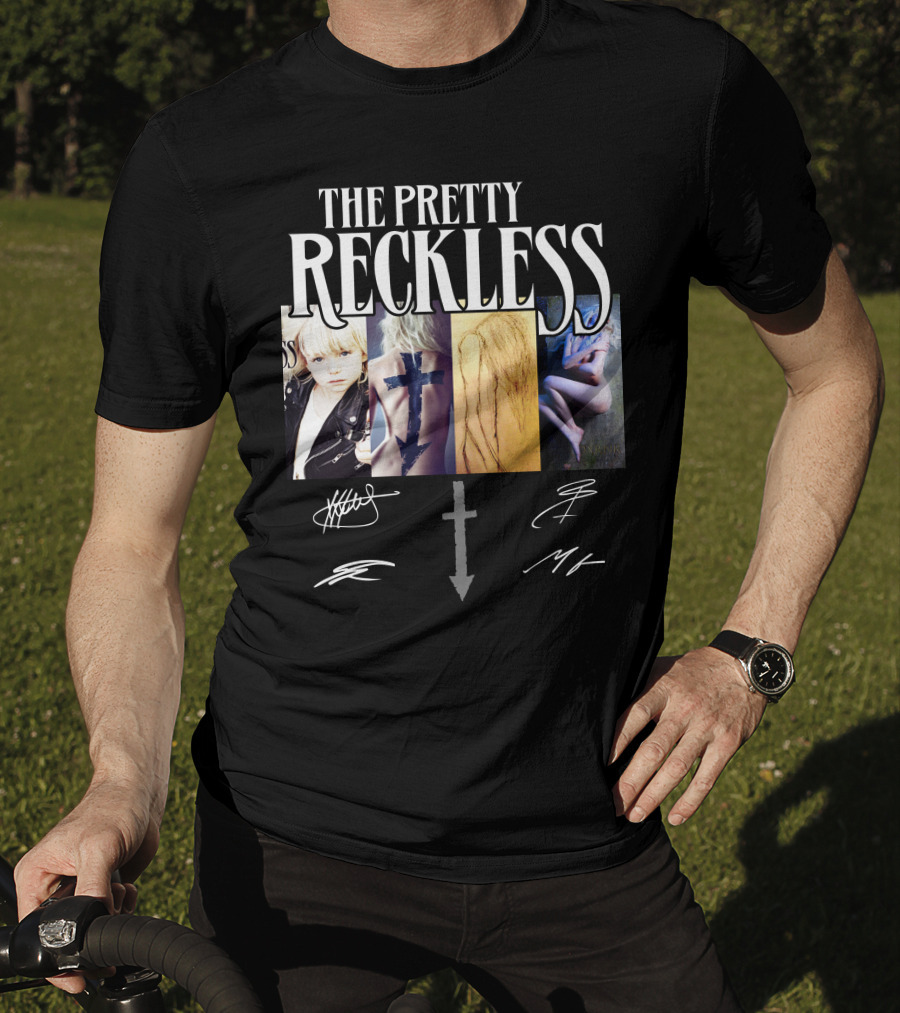 The Pretty Reckless Signed Cross Art Collection T-Shirt