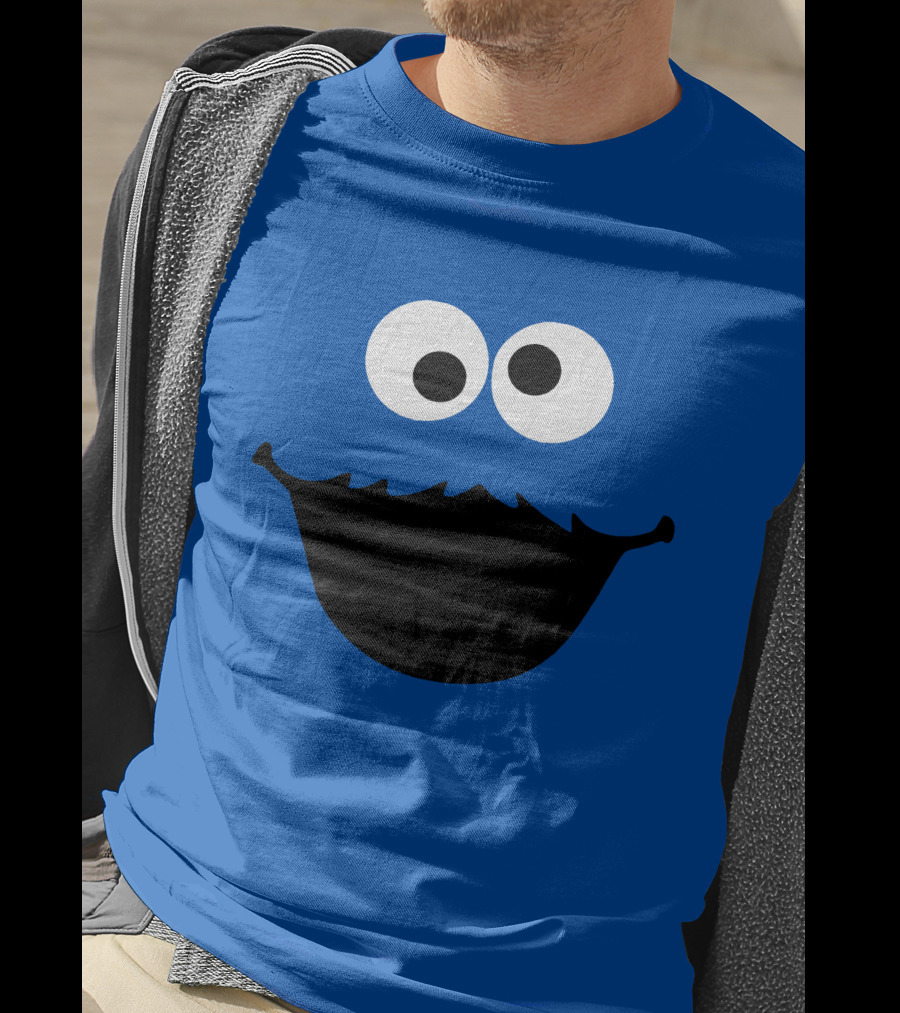 Cookie Monster Face T-Shirt