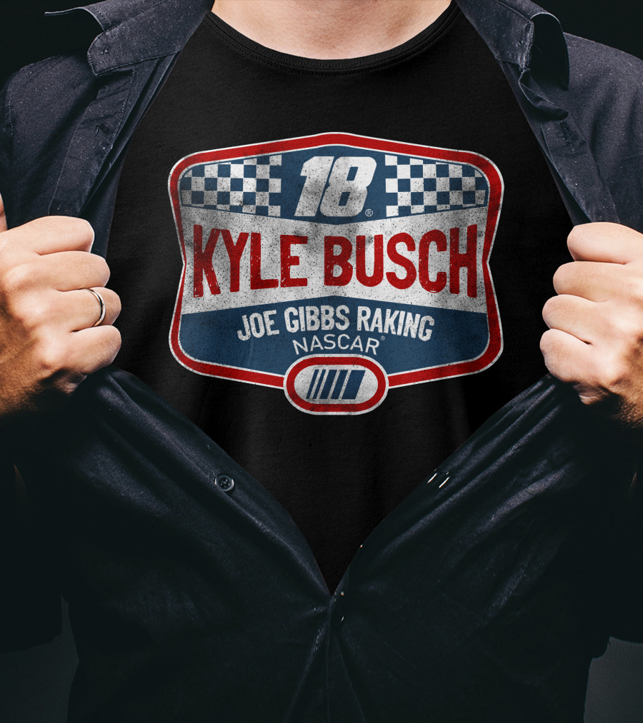 18 Kyle Busch Joe Gibbs Racing NASCAR T-Shirt