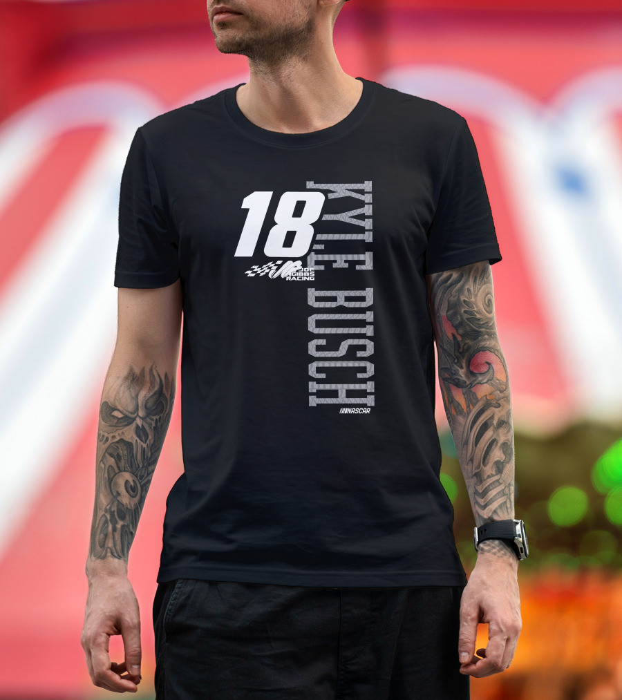 18 Joe Gibbs Racing Kyle Busch NASCAR T-Shirt