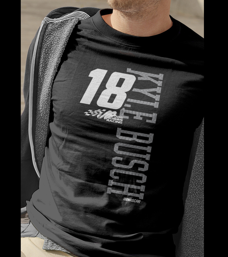 18 Joe Gibbs Racing Kyle Busch NASCAR T-Shirt