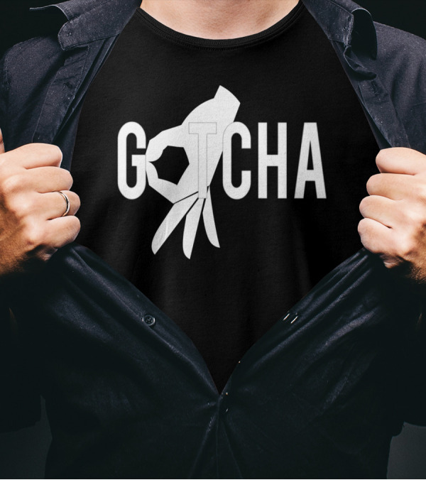 Kangaroo Gotcha Finger Circle Game Gotcha Hole T-Shirt