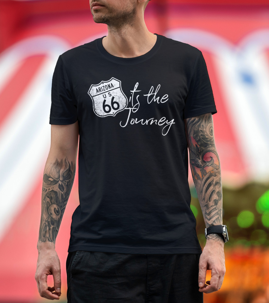 Route 66 Arizona US Highway 66 It's The Journey T-Shirt