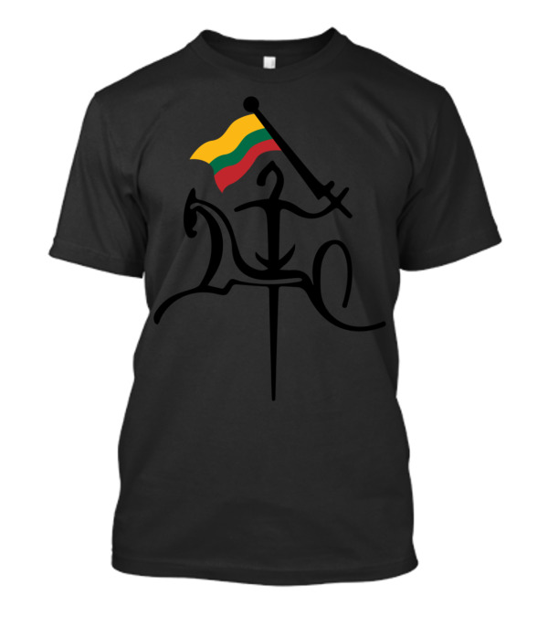 Vytis Lithuania Strong Lithuanian Flag T-Shirt