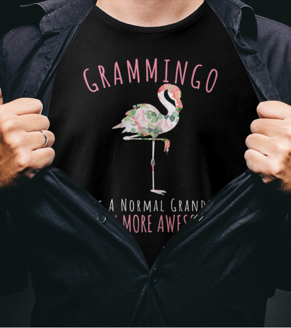 Grammingo Like A Normal Grandma Only More Awesome T-Shirt