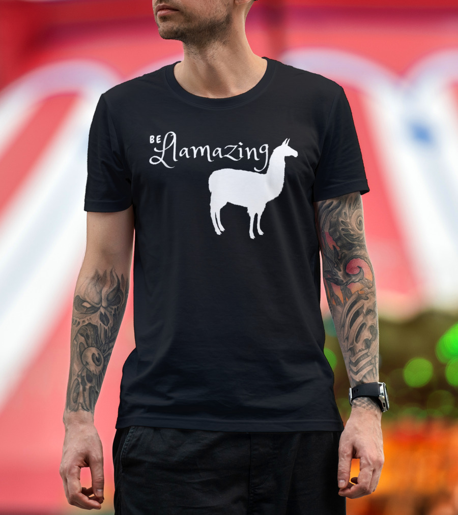 Be Llamazing Llama Alpaca Lover T-Shirt