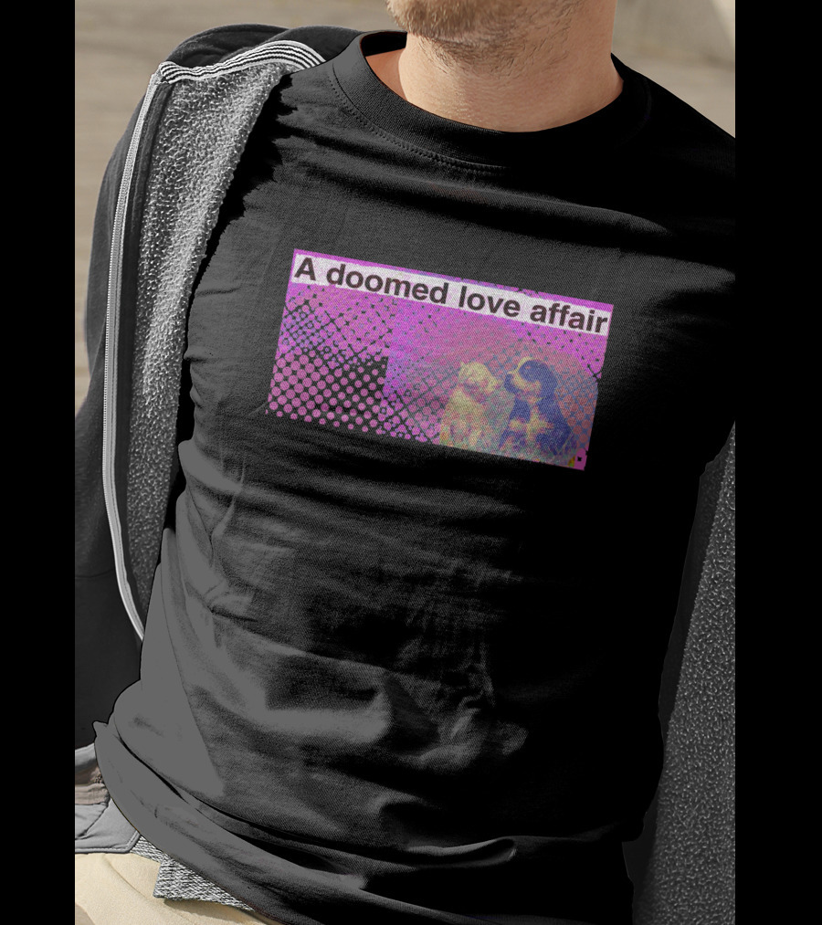 A Doomed Love Affair Two Dogs Pop T-Shirt