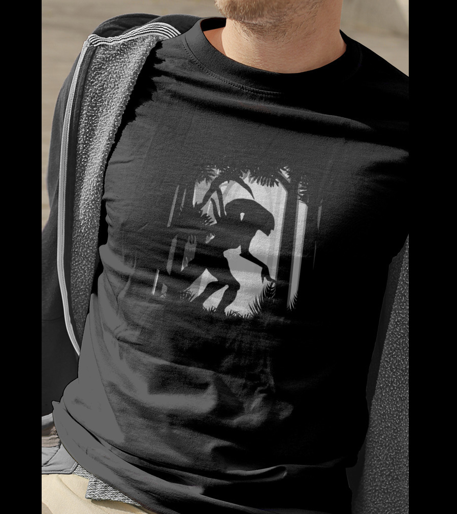 Aliens Jungle Silhouette 9214 T-Shirt