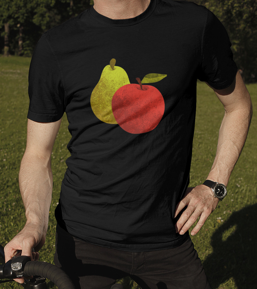 Apple And Pear Fruit Duo 1308025 T-Shirt