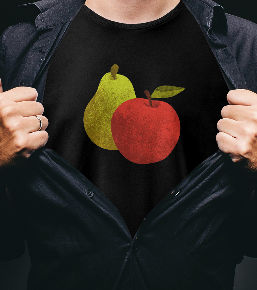 Apple And Pear Fruit Duo 1308025 T-Shirt