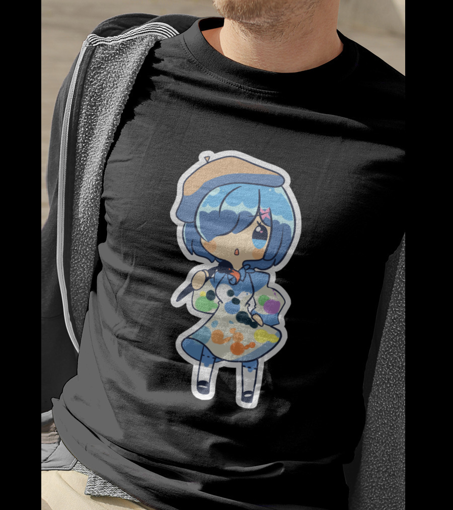 Rem Chibi Art Painter Style 923986 T-Shirt