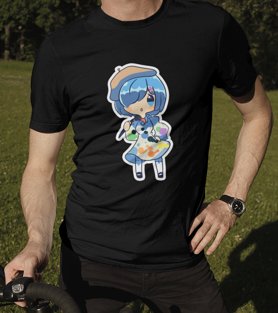 Rem Chibi Art Painter Style 923986 T-Shirt