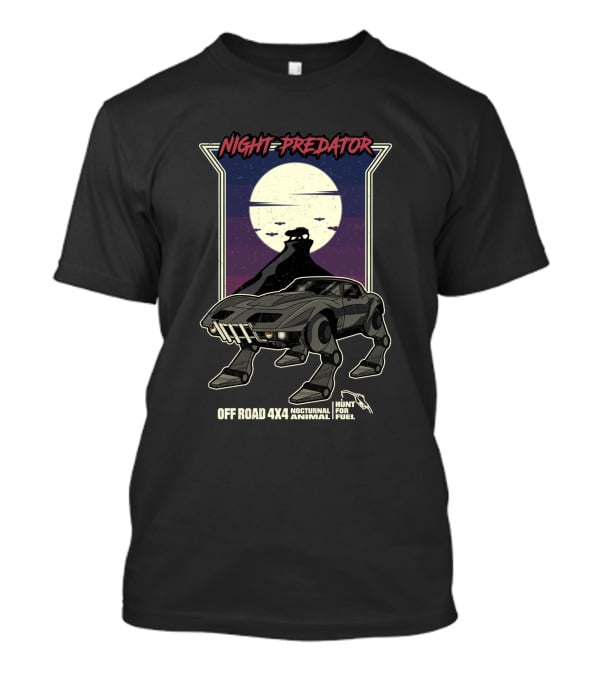 Night-Predator Off Road 4X4 Nocturnal Animal Hunt For Fuel T-Shirt